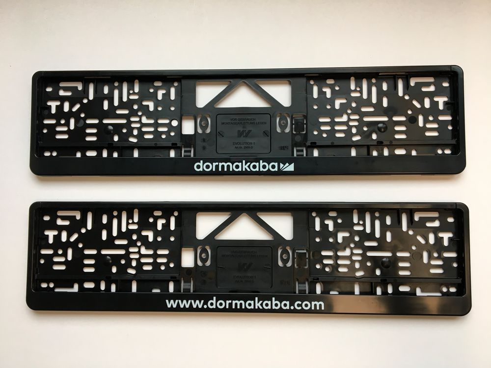 Licence Plate Bracket Set