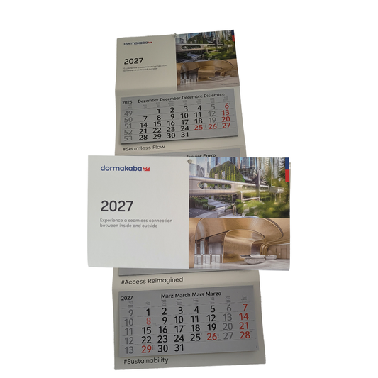 Four-Month Planner Calendar 2027