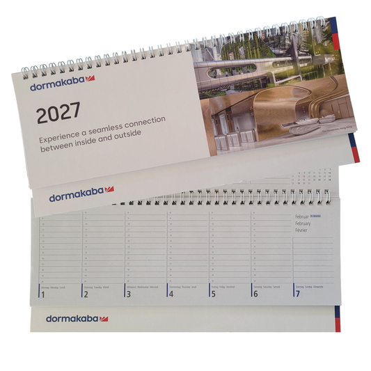 Weekly Overview Calendar 2027 Table